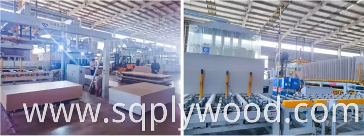 Melamine Waterproof Plywood 1220*2440* 12mm 18mm Melamine Coated Plywood Made in China